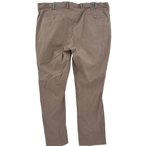 Peter Millar Mens 42x29 Light Brown Chino Khakis Pima Cotton Blend Pants - Picture 5 of 5